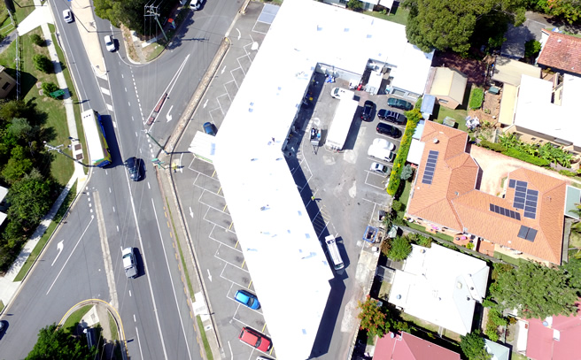 Ktown full drone image